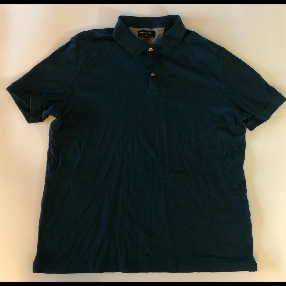 Banana Republic Short Sleeve Dress Polo